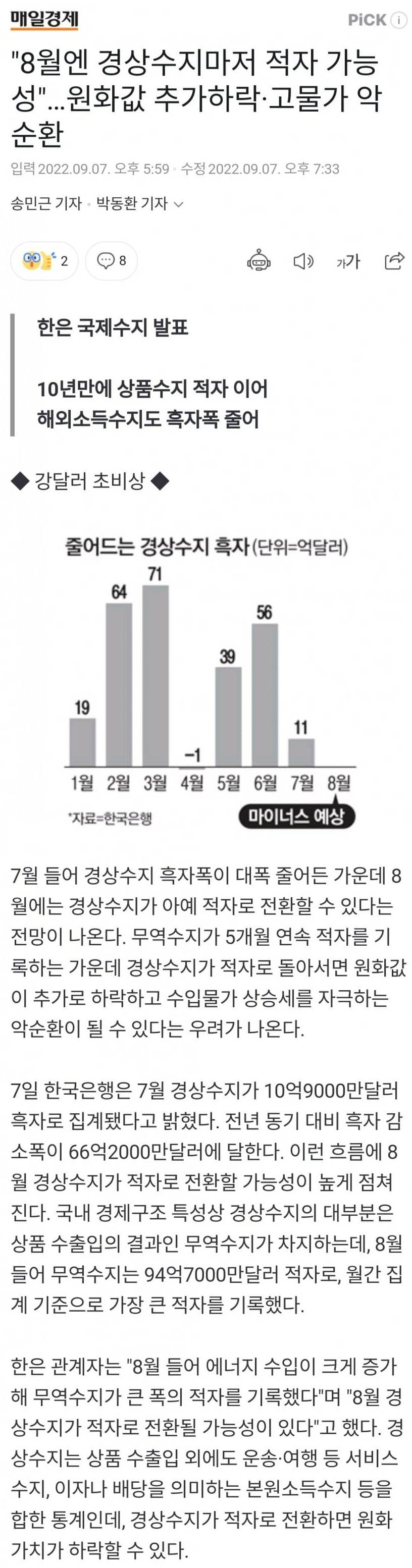 [이슈/유머] 폭망 중인 한국 경제